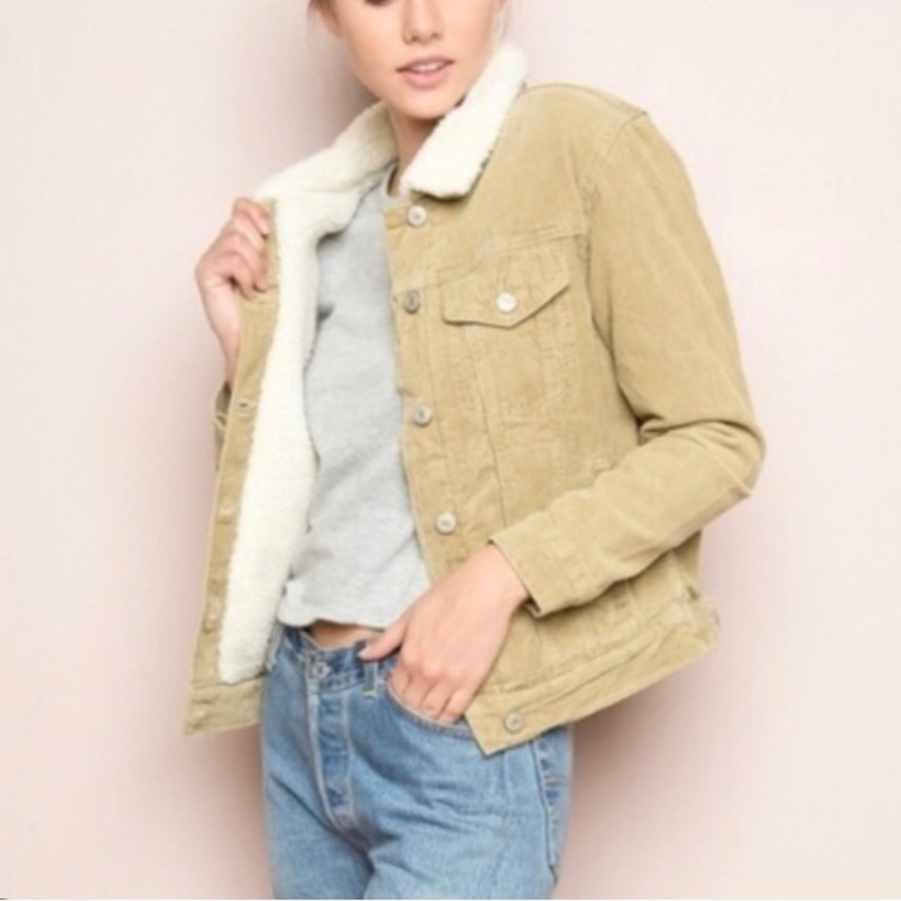 Brandy Melville jean jacket - light yellowish